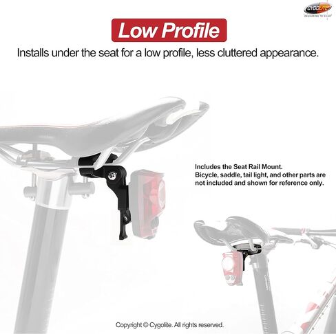 Cygolite Hypershot 350 & 250 Lumen Bicycle Taillight Models–7 Night & Daytime Modes–User Tunable Flash Speeds- Small & Durable–IP64 WaterResistant–Secure Hard Mount–USB Recharge–Great For Busy Streets in Saudi Arabia