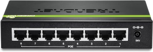 TRENDnet 16-Port Gigabit PoE+ Switch, 16 x Gigabit PoE+ Ports, 246W PoE Power Budget, 32 Gbps Switching Capacity, Desktop Switch, Ethernet Network Switch, Metal, Lifetime Protection, Black, TPE-TG160g in Saudi Arabia