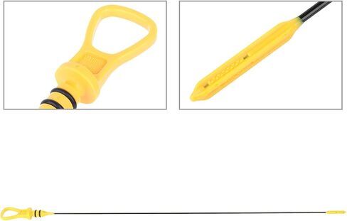 SCITOO 11437509784 917315 4694325AC 24.53 Inch Engine Oil Fluid Dipstick Fits For Mini Cooper 2002-2008 in Saudi Arabia