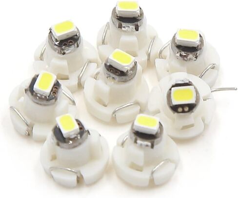 uxcell 8 قطع أزرق ثلجي 3020 سيارة T3 LED لوحة القيادة ضوء داخلي in Saudi Arabia