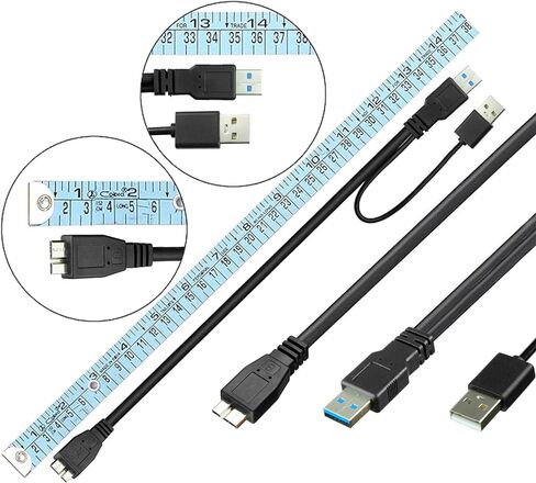 سايتك اي تي سايتك اي تي USB 3.0 Dual Power Y Shape 2 X Type a to Micro B كابل نقل بيانات 0,3 متر USB 3.0 (3.1 Gen 1) USB A Micro-USB B أسود in Kuwait