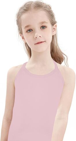 Girls' Undershirts Soft Dance Tank Tops Undershirts in Saudi Arabia