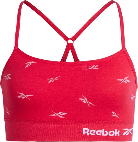 Reebok Girls' Training Bras - 2 Pack Racerback Crop Cami Bralette with Removable Pads - Soft Seamless Bra for Girls (6-16) in Saudi Arabia