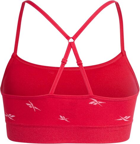 Reebok Girls' Training Bras - 2 Pack Racerback Crop Cami Bralette with Removable Pads - Soft Seamless Bra for Girls (6-16) in Saudi Arabia