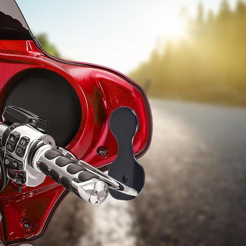 إكسسوارات Street Glide، طقم محول دعامة مرآة للرؤية الخلفية للدراجات النارية من أجل Harley Touring Street Glide CVO Bagger مع جناح الخفاش 2014-2023 in Kuwait