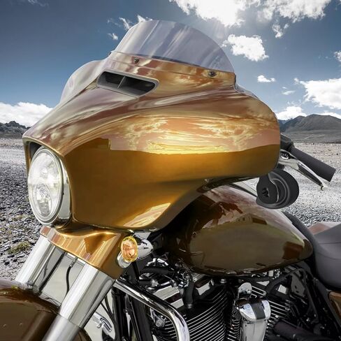 إكسسوارات Street Glide، طقم محول دعامة مرآة للرؤية الخلفية للدراجات النارية من أجل Harley Touring Street Glide CVO Bagger مع جناح الخفاش 2014-2023 in Kuwait