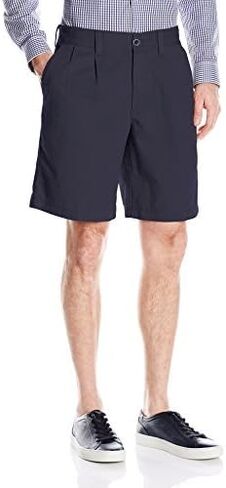 IZOD Men's Solid Saltwater Double-Pleat Short in Saudi Arabia