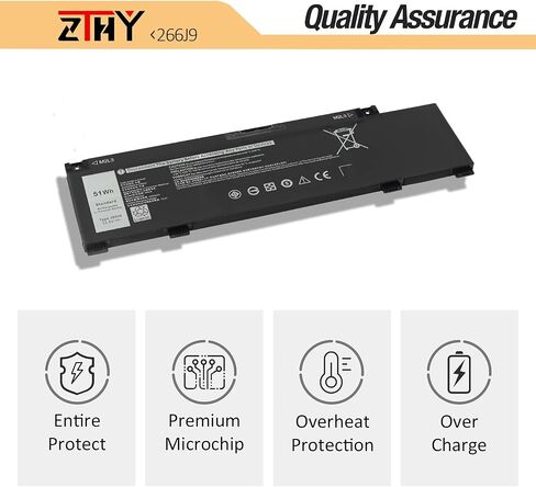 ZTHY 5TF10 Laptop Battery Replacement for Dell Precision 7730 7740 P34E 7530 7540 P74F Series Notebook NYFJH RY3F9 0RY3F9 7M0T6 GHXKY 05TF10 P34E001 P34E002 P74F001 P74F002 7.6V 64Wh in Saudi Arabia