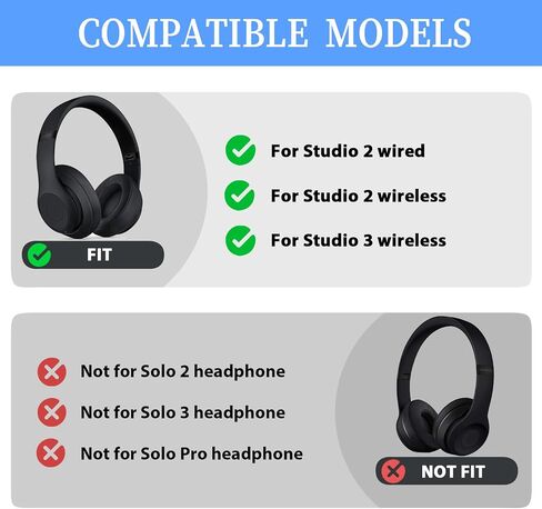 Adhiper Studio 3 Headband Replacement Top Headband Replacement Head Band Parts Accessories Repair Kit Compatible with Studio 3.0 A1914 Wireless Studio 2.0 Wireless Headphones（Gray Gold） in Kuwait