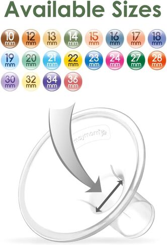 جزء مضخة رقبة واسعة من Maymom متوافق مع مضخات Spectra S1/S2؛ بما في ذلك شفة واسعة الفم. ليست شفة الأطياف الأصلية؛ يستبدل الدرع (شفتان مقاس 19 مم) in Kuwait