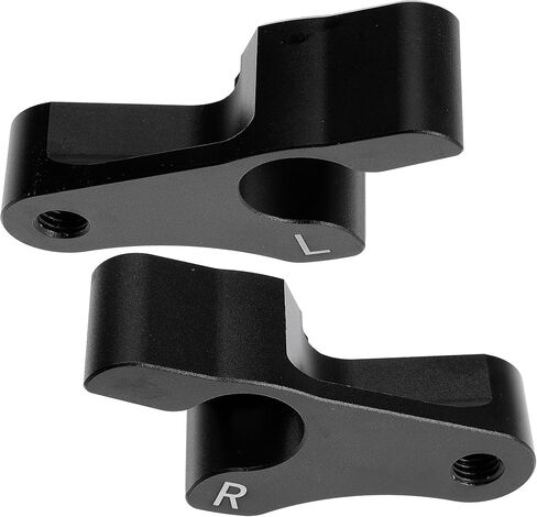 مجموعة كتلة وصلة خفض قابلة للتعديل مقاس 2 بوصة لدراجات Harley Davidson Touring Road Glide وStreet Glide وElectra Glide وUltra Classic وCVO Limited 2002-2023 (أسود) in Kuwait