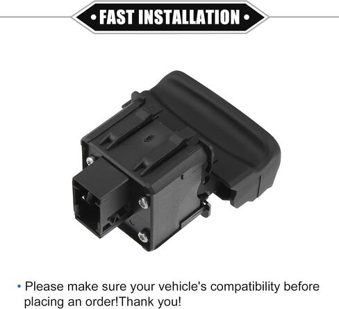 Electric Parking Brake Control Switch Compatible for Citroen C4 2009-2020, Durable ABS Plastic Black Front Hand Brake Button Parking Switch in Saudi Arabia