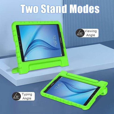 BMOUO Kids Case for Samsung Galaxy Tab E 9.6 - Shockproof Light Weight Protection Convertible Handle Stand Kids Case for Samsung Galaxy Tab E / Tab E Nook 9.6 Inch 2015 Tablet , Rose in Kuwait
