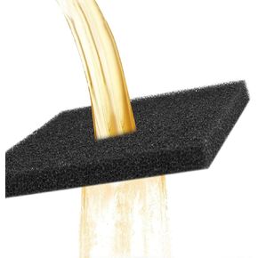 Oil Drain Splash Pad Square No Splatter Pad 19.7" Oil Drains Anti Splash Oil Change Mat for Car Changing Oil Transmission Drain Pan