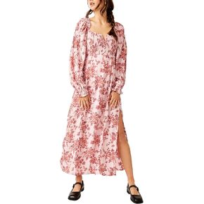 Free People Jaymes Midi Burgundy Combo SM (Women's 4-6)
