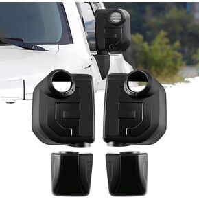 For Toyota Fj Cruiser Mirror Cover - Tesmirror 𝗨𝗽𝗴𝗿𝗮𝗱𝗲 Door Rear View Mirror Cover for Toyota FJ Cruiser Accessories 2007-2021 Car Mirror Caps Side Rearview Cover