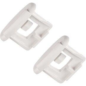 WD12X10304 Dishwasher Upper Rack Slide End Cap Compatible With GE & Hotpoint Dishwashers - Repalces: AP4484666, 1556527, WD12X0344, WD12X10238, WD12X344, WD30X97 (Pack 2)