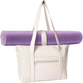 Travel Yoga Gym Bag for Women,Travel Duffel Bag, Duffel And Carry On Travel Bag,Adjustable Yoga Mat Holder