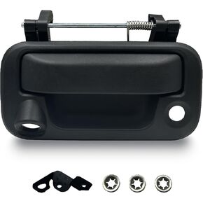 Tailgate Door Handle, Compatible with 2004-2016 Ford F150 F250 F350 F450 F550 Super Duty, Replace 8L3Z-9943400-AC, 8L3Z9943400AC with Backup Camera Hole and Keyhole