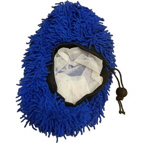 Scratch-Free Car Wash Brush Mop Head Cover, Blue, 11 x 11 inches in Saudi Arabia