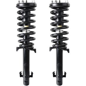 Front Complete Struts Shocks Absorber with Coil Spring Assembly Replacement for 2008-2012 Accord 2.4L 2 PCS 172562L+172562R