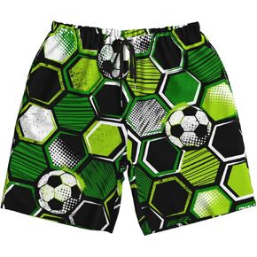 شورت سباحة رجالي سريع الجفاف مع بطانة شبكية قابلة للتنفس للرجال سراويل الشاطئ ملابس السباحة لباس السباحة in Kuwait