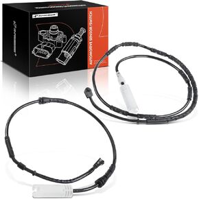 A-Premium Disc Brake Pad Wear Sensors Compatible with BMW 328i 328i xDrive 335i 335i xDrive 335is 135i 2011-2013 335d 128i Front and Rear Side 2-PC Set