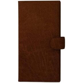 Leather Passport Case with Clasp- Family Leather Passport Holder - Travel Passport Holder - Travel Wallet Passport Holder -Travel Document Organizer for Family