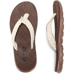 STQ Women‘s Flip-flop Non Slip Comfortable Yoga-Mat Thong Sandals for Outdoor
