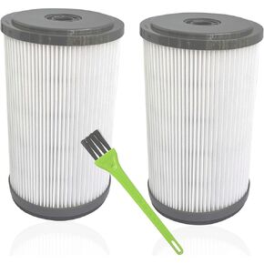 P770 Vacuum Filter Compatible with Ryobi 18-Volt ONE+ 6 Gal Cordless Wet Dry Vacuum Filter 313052002 (2 Packs，Grey)