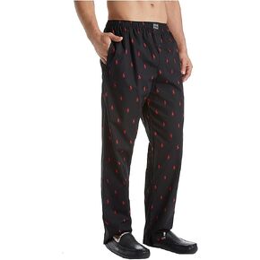 Polo Ralph Lauren Mens All Over Pony Player Woven Sleepwear Pants in Kuwait