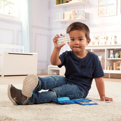 Melissa & Doug Pretend-to-Spend Toy Wallet With Play Money and Cards (45 pcs), Blue - FSC Certified in Saudi Arabia
