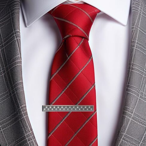 3PCS Stainless Steel Tie Clips Tie Tack Pins for Men, Business Professional Fashion Designs Classic Style Tie Bar Set Accessory for Necktie Suit Shirt, Couple Gift Men Father's Day Gift in Saudi Arabia