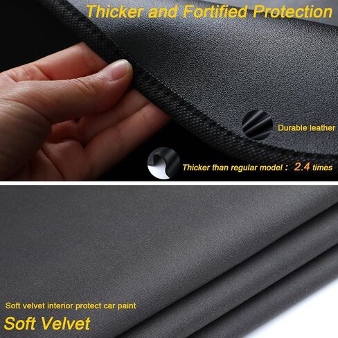 Car SUV Fender Covers for Mechanics Large Size Dual Layer Protection Car Fender Protector for mechanics, Magnetic Vehicle Work Mat Repair Accessories (3 Pack) (Slender Version, Large) in Saudi Arabia