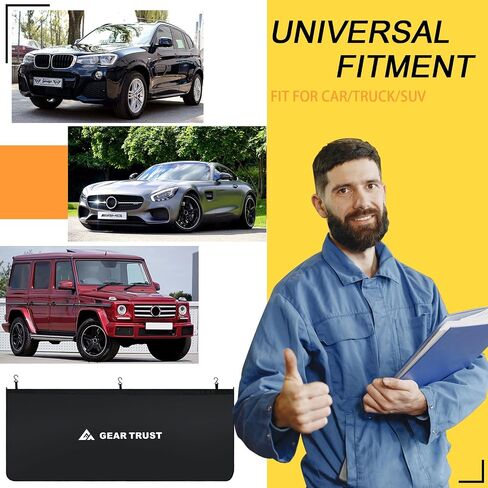 Car SUV Fender Covers for Mechanics Large Size Dual Layer Protection Car Fender Protector for mechanics, Magnetic Vehicle Work Mat Repair Accessories (3 Pack) (Slender Version, Large) in Saudi Arabia