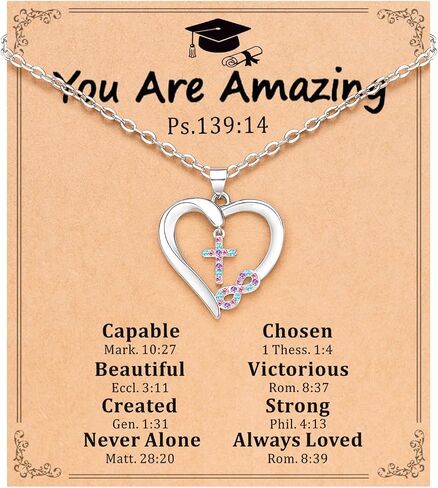 PINKDODO Cross Pendant Necklaces for Women Girls in Saudi Arabia