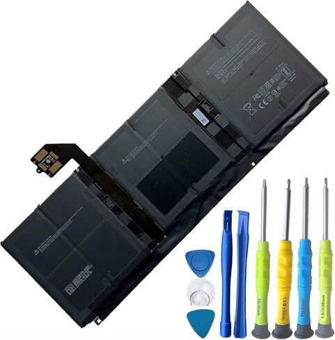 بطارية لوحة المفاتيح ASODI G3HTA040H G3HTA041H 62.2Wh متوافقة مع Microsoft Surface Book 2 مقاس 15 بوصة طراز 1793 سلسلة قاعدة الأداء 11.36 فولت 5473 مللي أمبير في الساعة - مع أدوات in Saudi Arabia