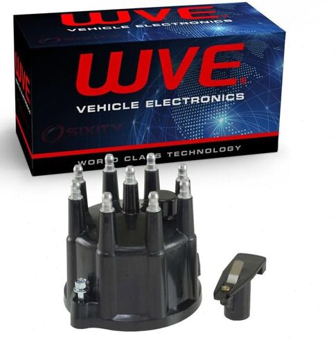 Wells WVE Distributor Cap & Rotor Kit compatible with Dodge B150 B1500 B250 B2500 B350 B3500 D150 D250 D350 Dakota Durango R 5.2L 5.9L V8 1992-2003 in Saudi Arabia