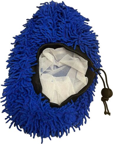 Scratch-Free Car Wash Brush Mop Head Cover, Blue, 11 x 11 inches in Saudi Arabia