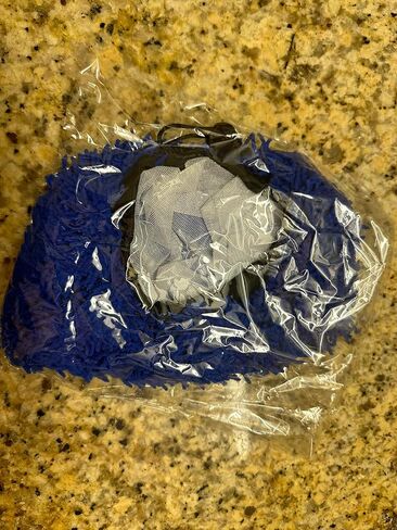 Scratch-Free Car Wash Brush Mop Head Cover, Blue, 11 x 11 inches in Saudi Arabia