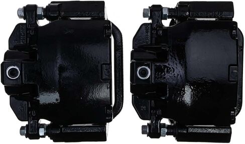 Power Stop S5030BLK زوج خلفي من الفرجار المطلي بمسحوق أسود عالي الحرارة in Saudi Arabia