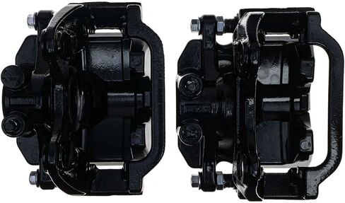 Power Stop S5030BLK زوج خلفي من الفرجار المطلي بمسحوق أسود عالي الحرارة in Saudi Arabia