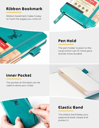 molekaus Password Book with Alphabetical Tabs Small Password Keeper with Extra Password Space to Change Password. Password Notebook for Home or Office for Internet Log In, 6.1 * 3.7in black small in Kuwait