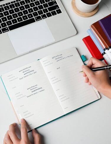 molekaus Password Book with Alphabetical Tabs Small Password Keeper with Extra Password Space to Change Password. Password Notebook for Home or Office for Internet Log In, 6.1 * 3.7in black small in Kuwait