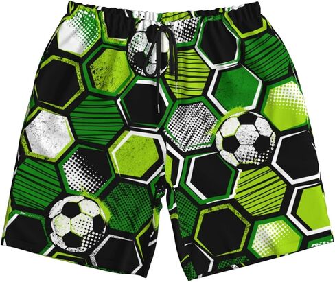 شورت سباحة رجالي سريع الجفاف مع بطانة شبكية قابلة للتنفس للرجال سراويل الشاطئ ملابس السباحة لباس السباحة in Kuwait