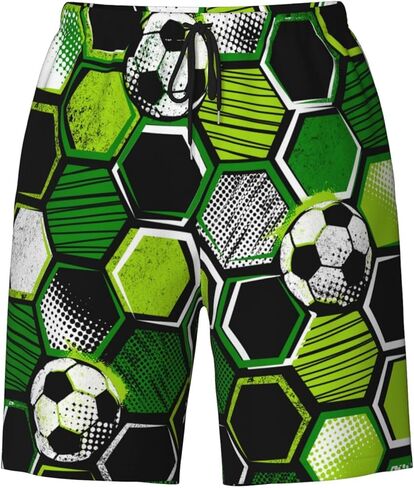 شورت سباحة رجالي سريع الجفاف مع بطانة شبكية قابلة للتنفس للرجال سراويل الشاطئ ملابس السباحة لباس السباحة in Kuwait