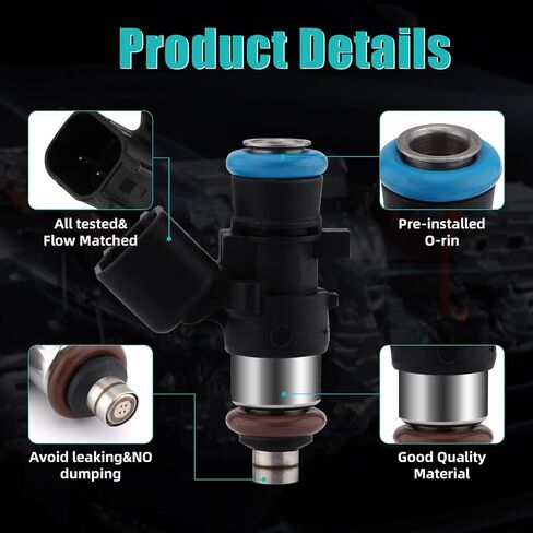 قطعتان من فوهة حاقن الوقود 0280158258 متوافقة مع Polaris ACE 570/900 2016-2019، RZR 4 XP 900 2011-2019، Ranger Crew 570/900 2014-2019، Sportsman 450/570 2014-2019 2521068 in Saudi Arabia