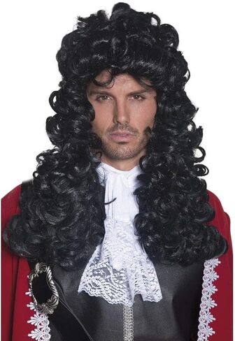 Smiffy's Men's Pirate Captain Wig Long and Curly in Saudi Arabia