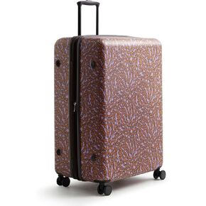 Vera Bradley Women's Hardside Luggage 29 Inch Adair Spinner, Subtle Bouquet, One Size