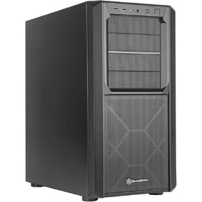 SilverStone Technology SETA H1 E-ATX Tower case with Two 160mm Front Fans & one 140mm Rear Fan, SST-SEH1B-G